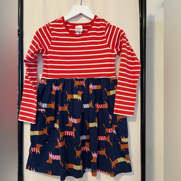 Hanna Andersson Other - Hanna Andersson OEKO-TEX Dachshund print dress size 120cm US 6-7
